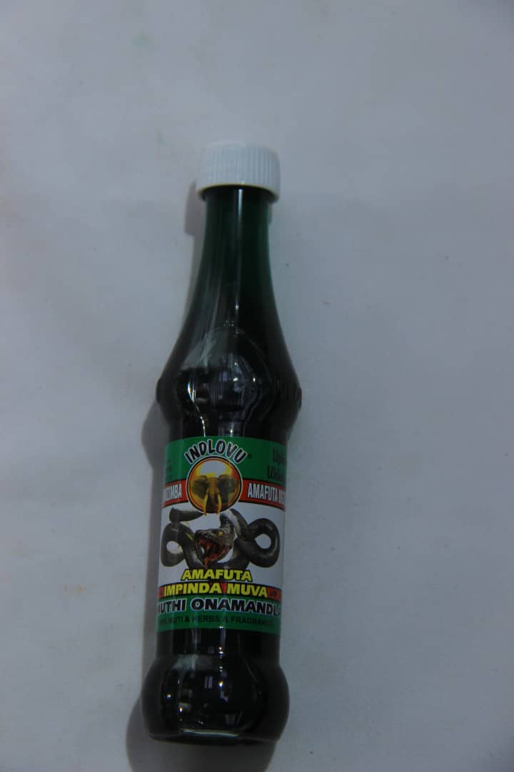 Traditional Amafutha Cleansing Oil #134 - Authentic Traditional South African Remedy