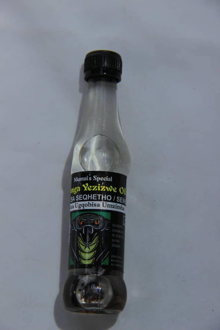 Traditional Amafutha Cleansing Oil #153 - Authentic Traditional South African Remedy