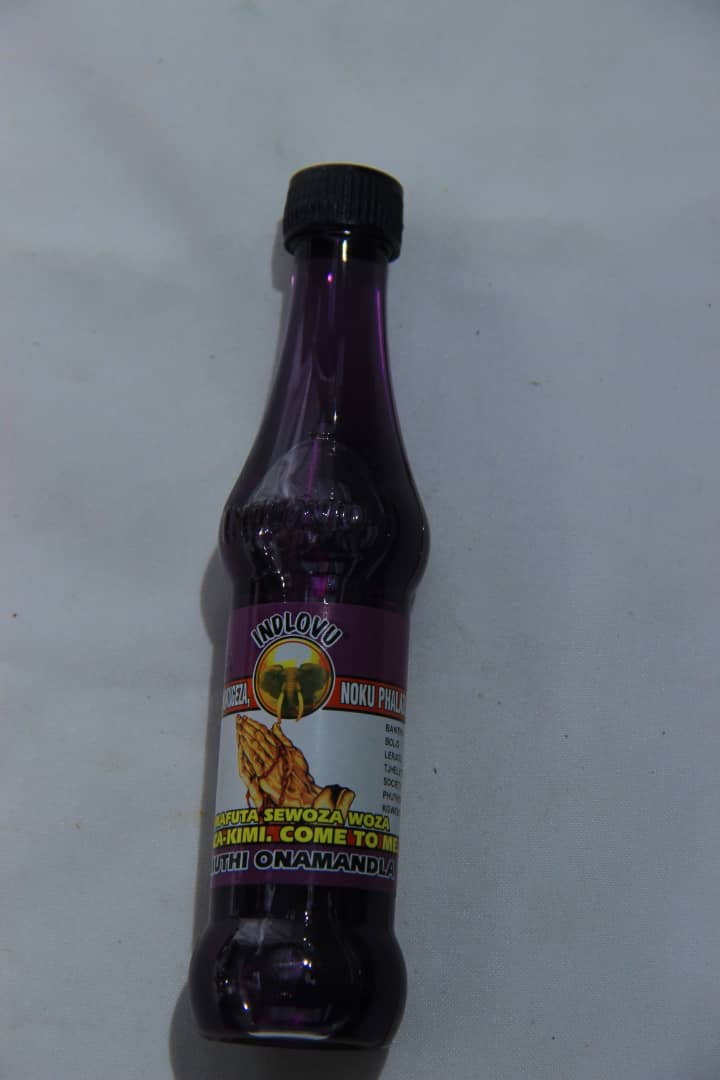 Traditional Amafutha Cleansing Oil #166 - Authentic Traditional South African Remedy