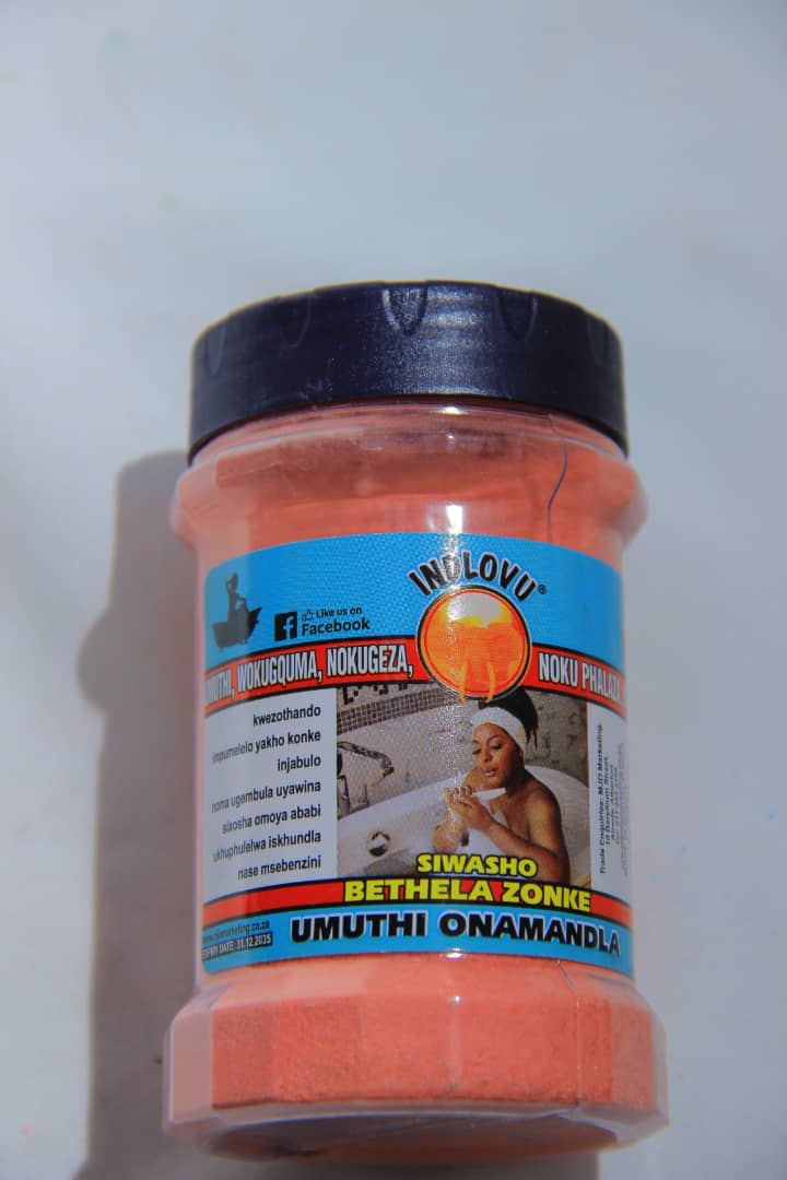 Blue Spiritual Bath Salt #189 - Authentic Traditional South African Remedy