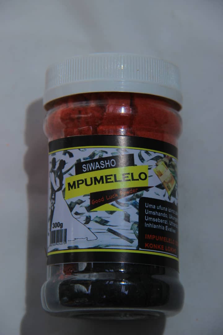 Siwasho Mpumelelo Good Luck Powder #256 - Authentic Traditional South African Remedy