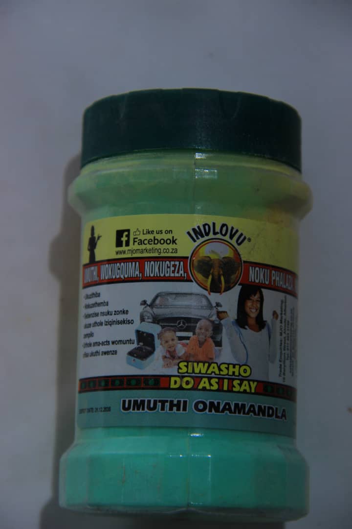 Blue Spiritual Bath Salt #257 - Authentic Traditional South African Remedy