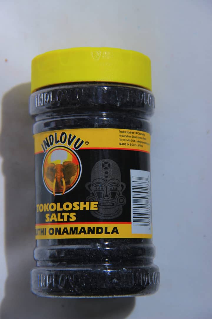 Indlovu Tokoloshe Salts #26 - Authentic Traditional South African Remedy