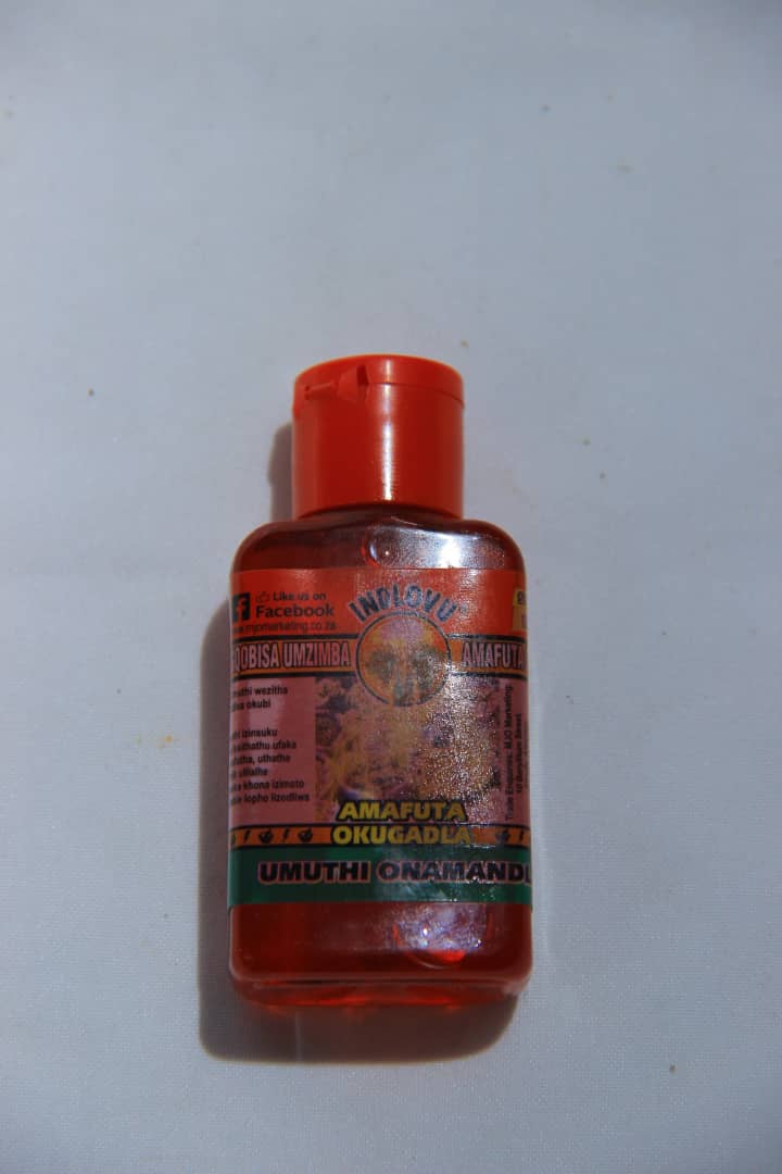Traditional Amafutha Cleansing Oil #270 - Authentic Traditional South African Remedy