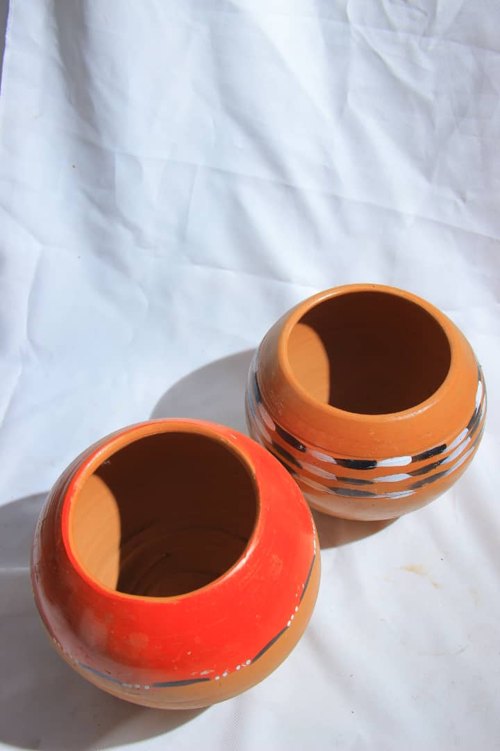 Handmade Clay Offering Bowl #304 - Authentic Traditional South African Remedy