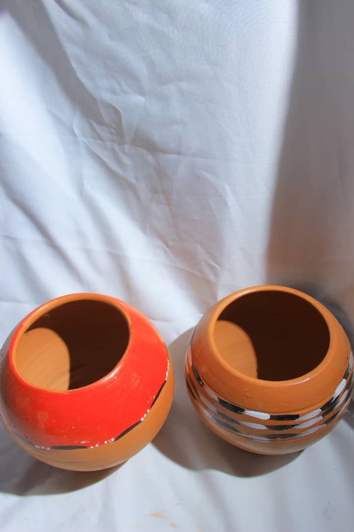 Handmade Clay Offering Bowl #313 - Authentic Traditional South African Remedy