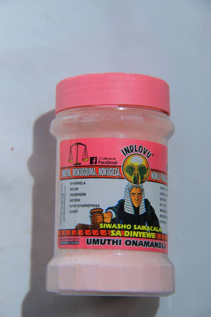 Indlovu Siwasho Samacala #38 - Authentic Traditional South African Remedy