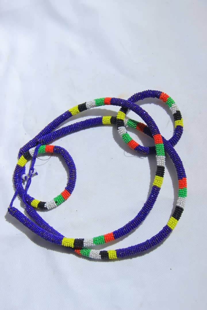 Zulu Beaded Protection Ornament #392 - Authentic Traditional South African Remedy