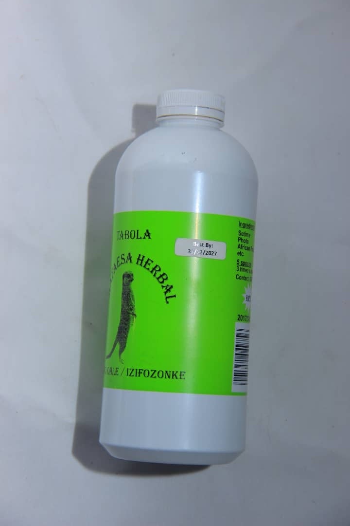 Traditional Amafutha Cleansing Oil #445 - Authentic Traditional South African Remedy