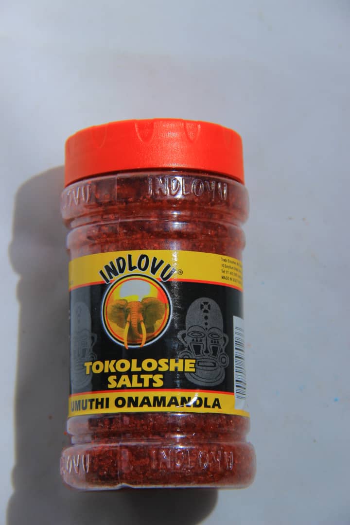Indlovu Tokoloshe Salts #57 - Authentic Traditional South African Remedy