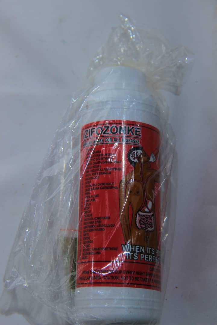 Traditional Amafutha Cleansing Oil #60 - Authentic Traditional South African Remedy