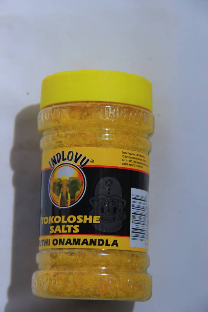 Indlovu Tokoloshe Salts #64 - Authentic Traditional South African Remedy