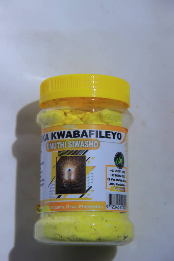 White Spiritual Bath Salt #66 - Authentic Traditional South African Remedy